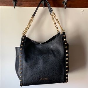 Michael Kors Newbury Studded Chain Shoulder Bag